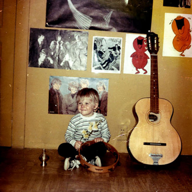 Lovely Childhood Photos of Kurt Cobain that are Too Damn Cute