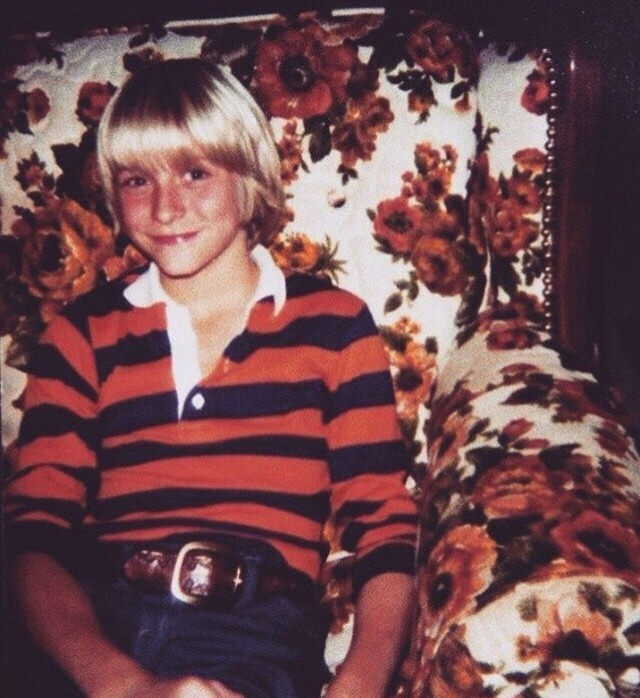 Lovely Childhood Photos of Kurt Cobain that are Too Damn Cute