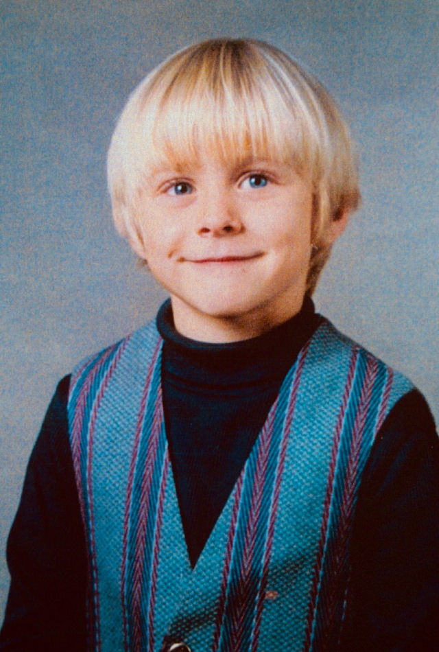 Lovely Childhood Photos of Kurt Cobain that are Too Damn Cute