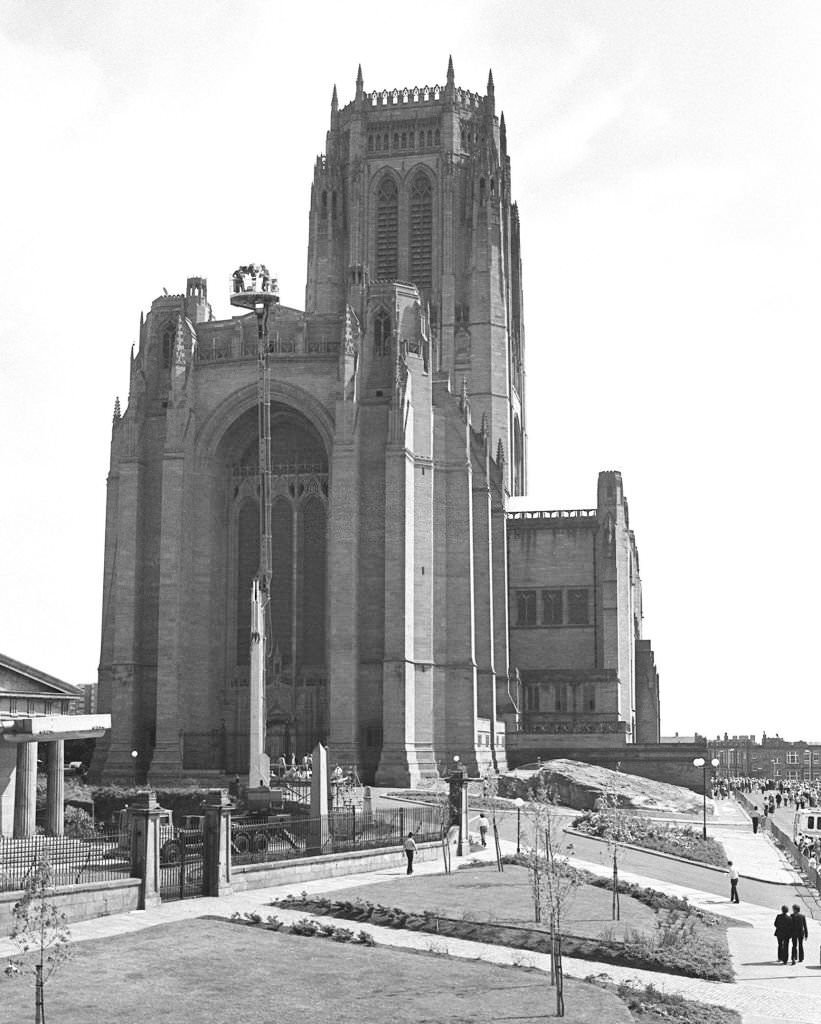 The Anglican Cathedral in Liverpool.