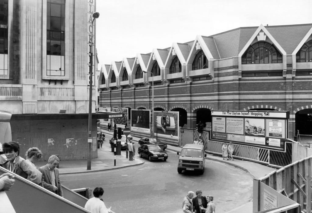 Clayton Square, Liverpool, 10th November 1988.