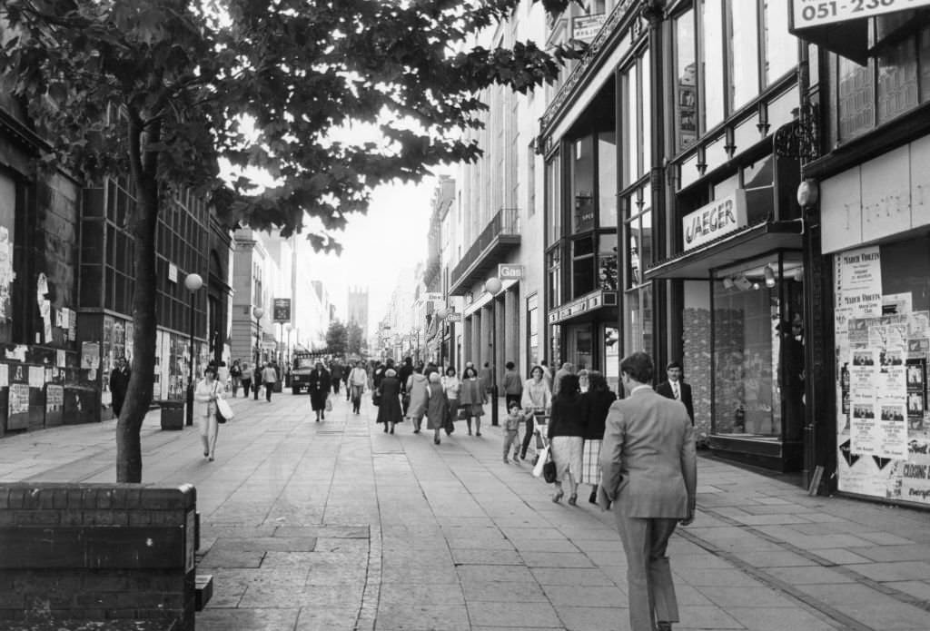 BoldStreet, Liverpool, 2nd October 1986.
