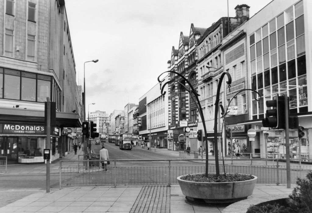 Lord Street Liverpool, 15th October 1986