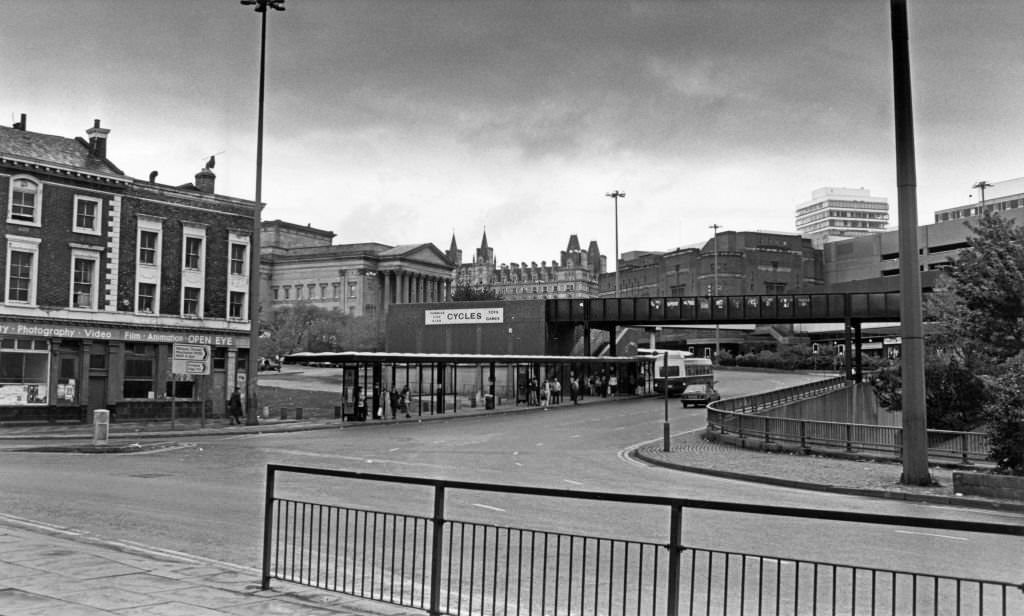 Roe Street, Liverpool, Merseyside, 1989