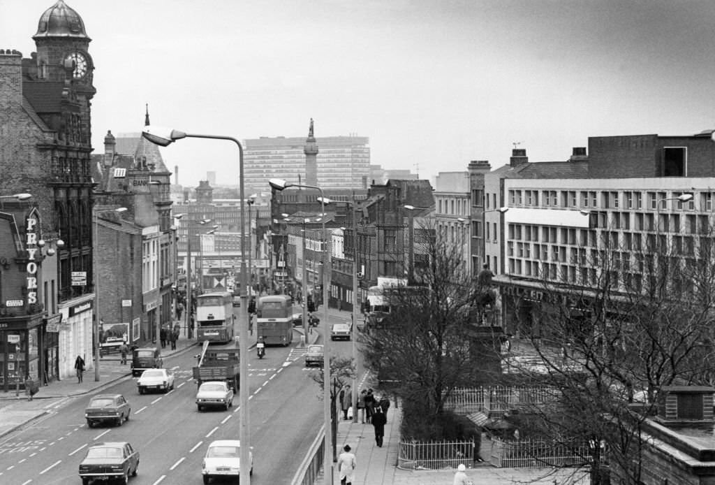 London Road Liverpool, 19th August 1983.