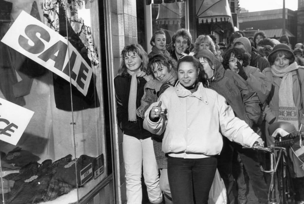 Post Christmas Sales Liverpool, 1985