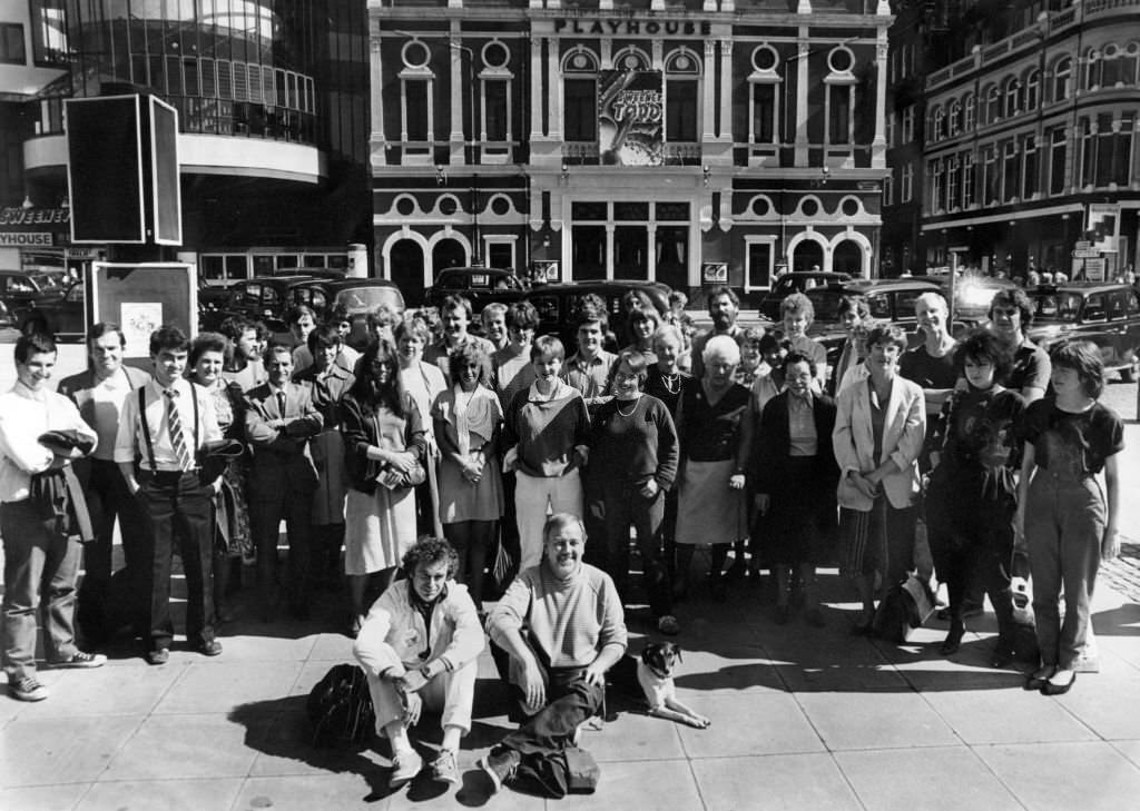 Liverpool Playhouse staff, 1982.
