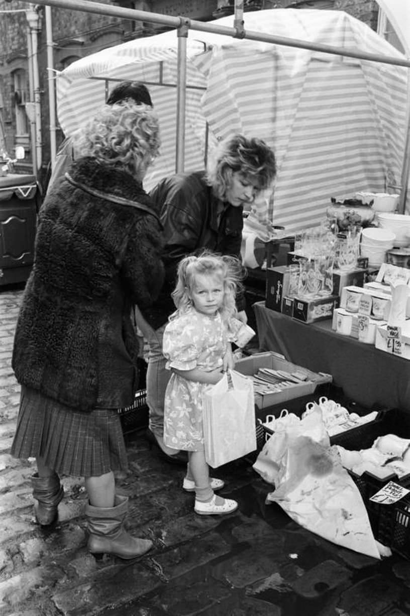 Heritage Market, Stanley Dock, Liverpool, 25th September 1988.