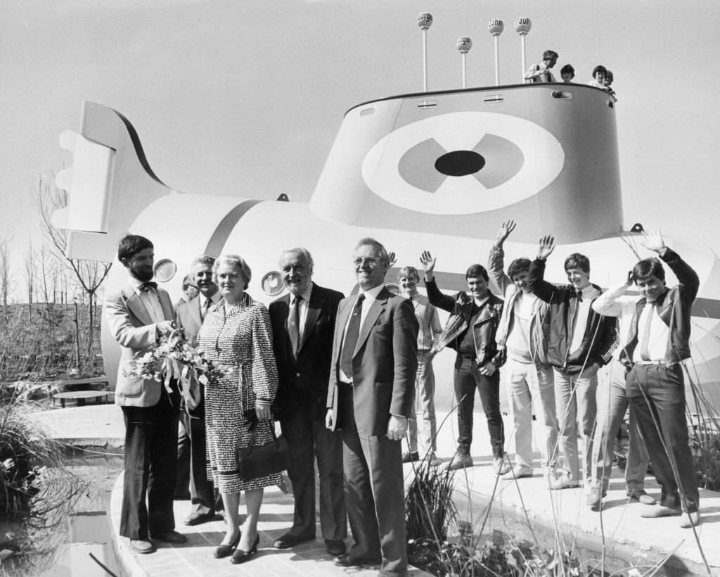 The Yellow Submarine in Liverpool, 26th April 1984.