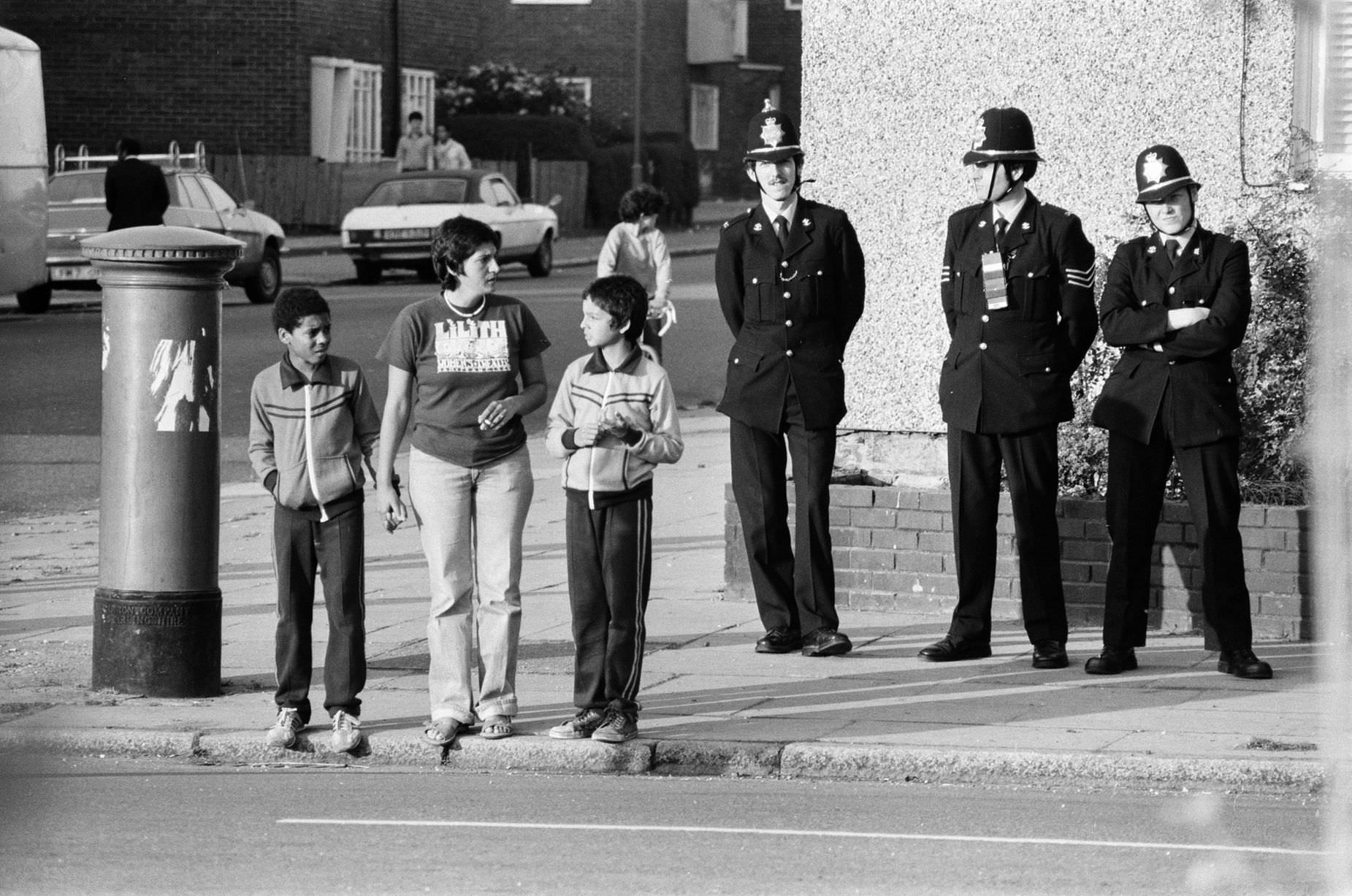 Life in Toxteth, Liverpool. These pictures taken a few days after the riots, 9th July 1981