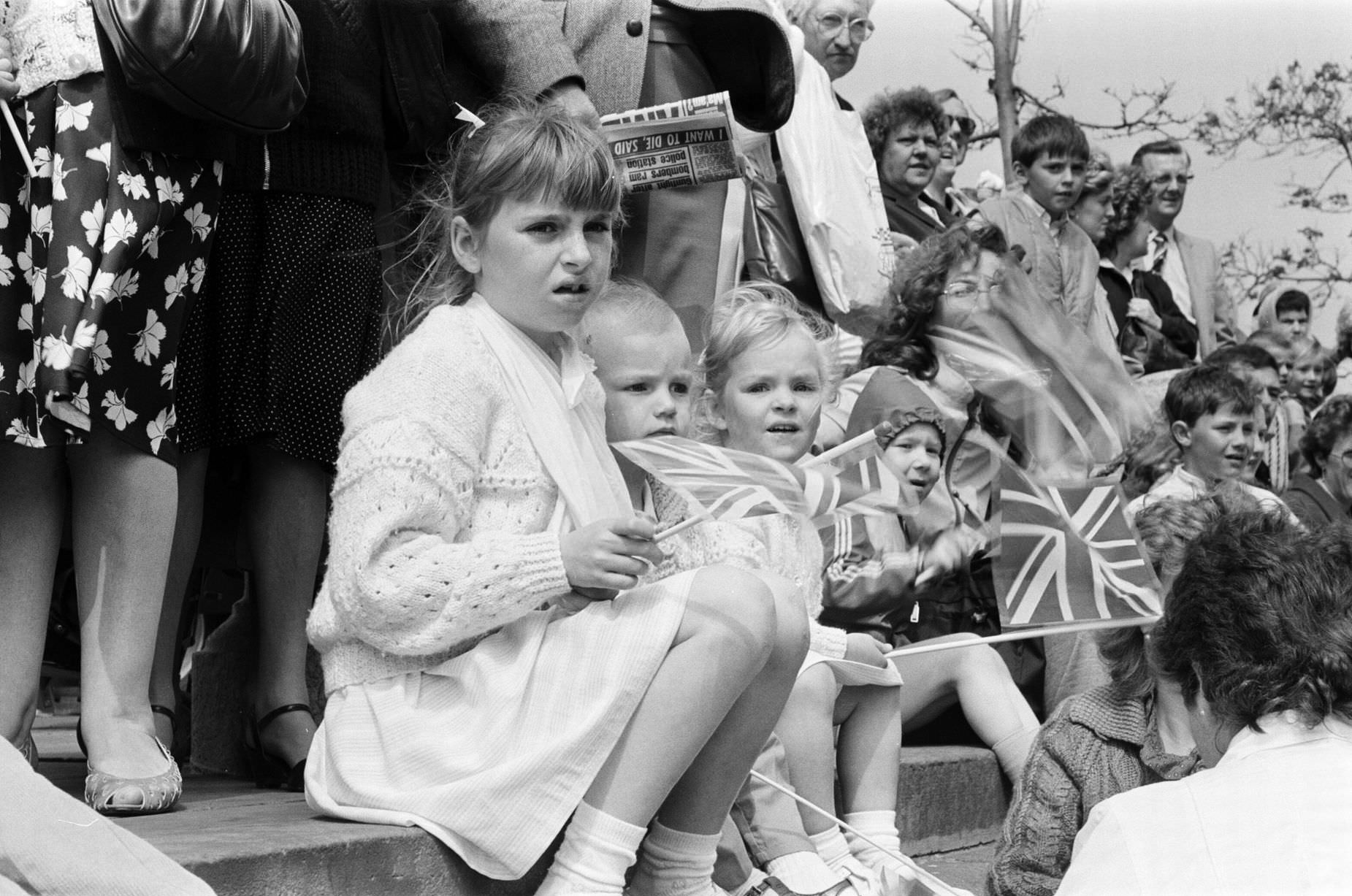 Liverpool May Horse Parade, City Centre, Liverpool, Saturday 9th May 1987