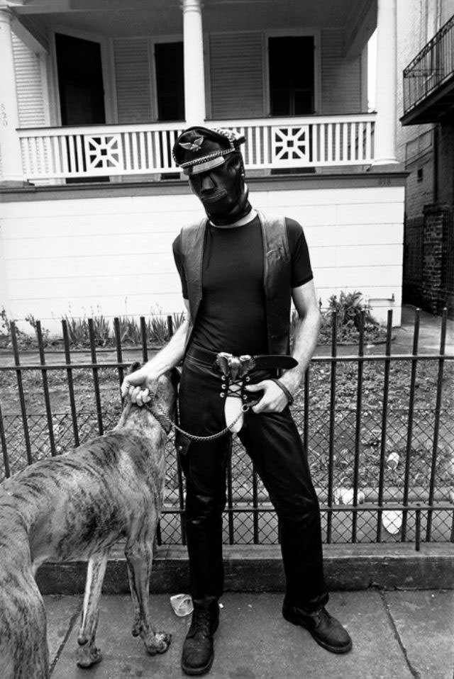 Fabulous Photos of Mardi Gras, New Orleans from the 1970s and 1980s by Bruce Gilden