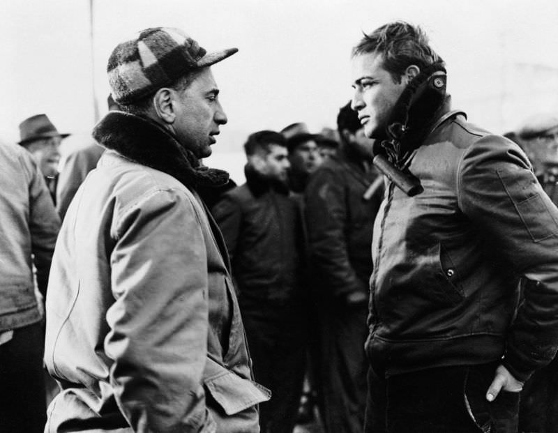 Fabulous Photos of Marlon Brando during the filming of 'On the Waterfront (1954)'