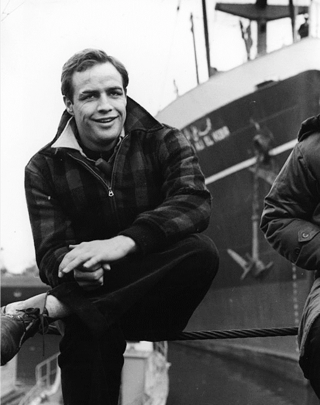 Fabulous Photos of Marlon Brando during the filming of 'On the Waterfront (1954)'