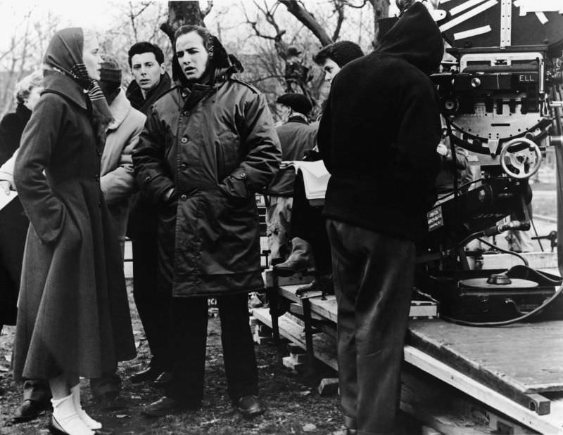 Fabulous Photos of Marlon Brando during the filming of 'On the Waterfront (1954)'