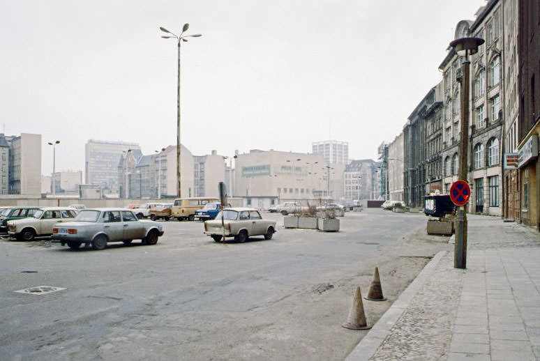 Mauerstraße, Berlin-Mitte, 1991