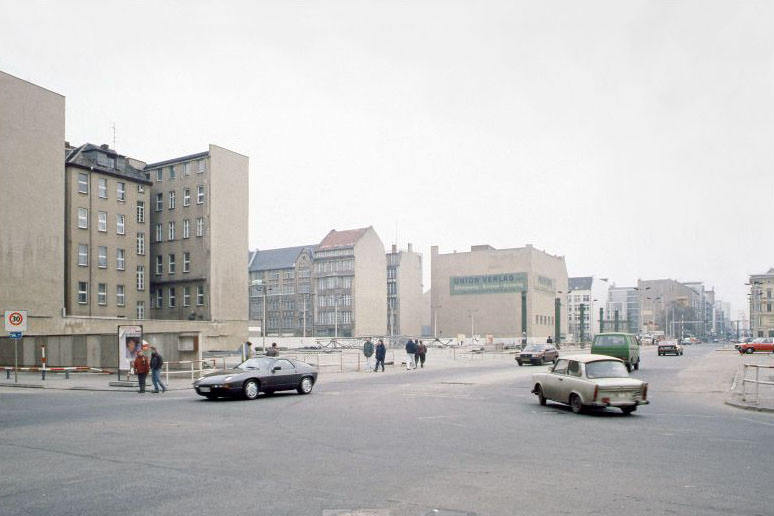 Friedrichstraße, Berlin-Mitte, 1991