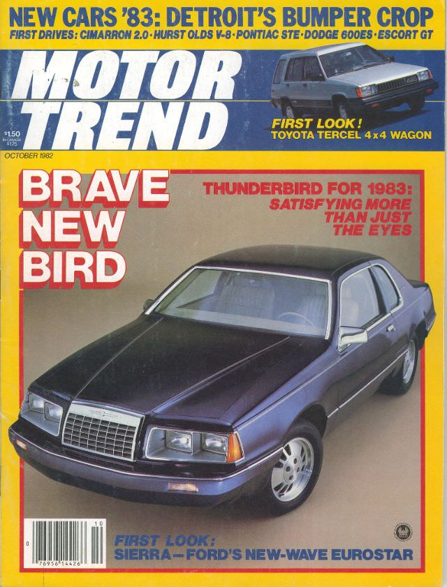 Motor Trend, October 1982