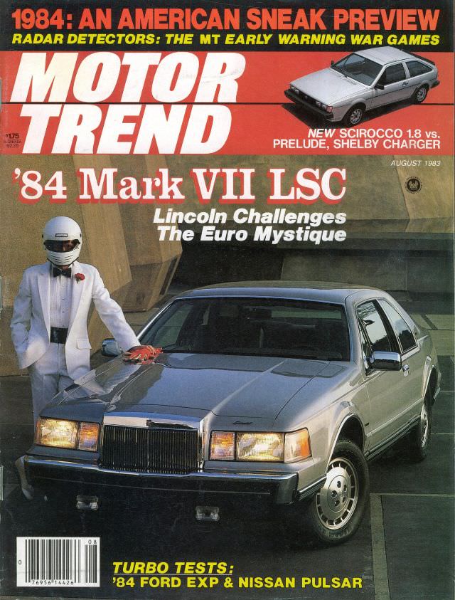 Motor Trend, August 1983