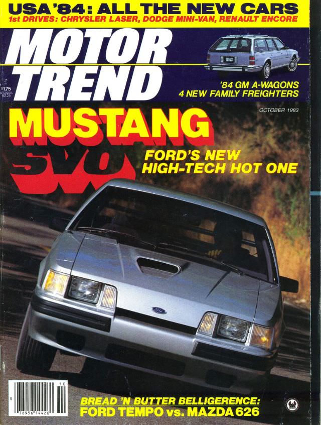 Motor Trend, October 1983