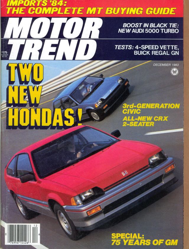 Motor Trend, December 1983