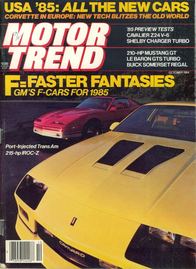 Motor Trend, October 1984