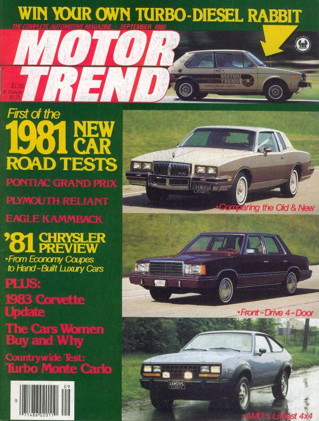 Motor Trend, September 1980