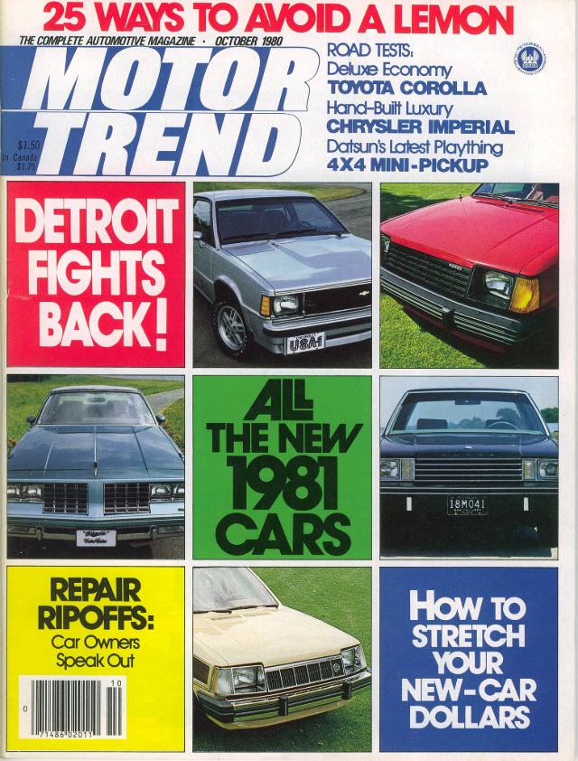 Motor Trend, October 1980