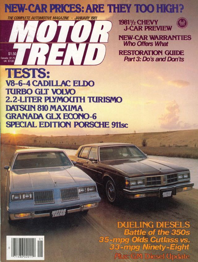 Motor Trend, January 1981