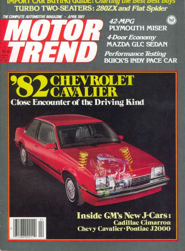 Motor Trend, April 1981