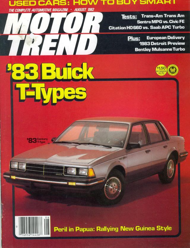 Motor Trend, August 1982