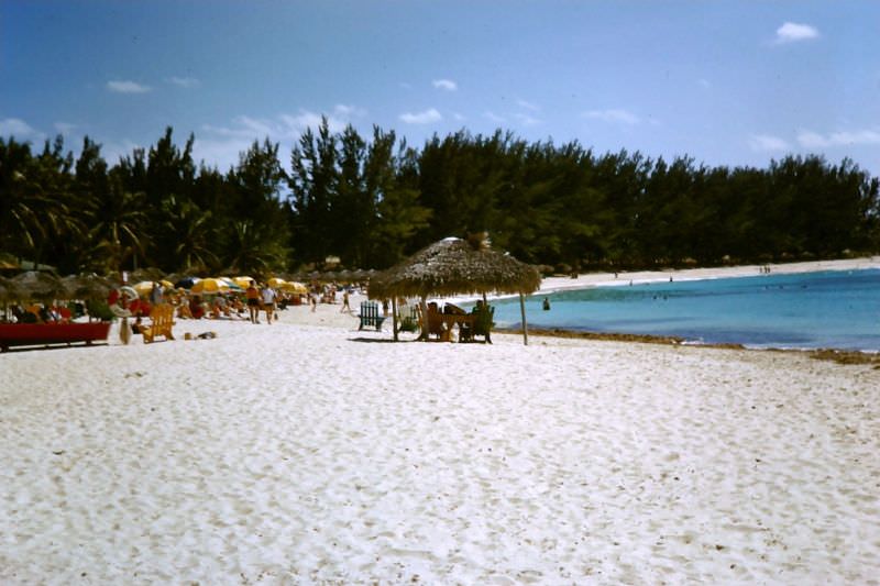 Paradise Beach, Nassau, 1960