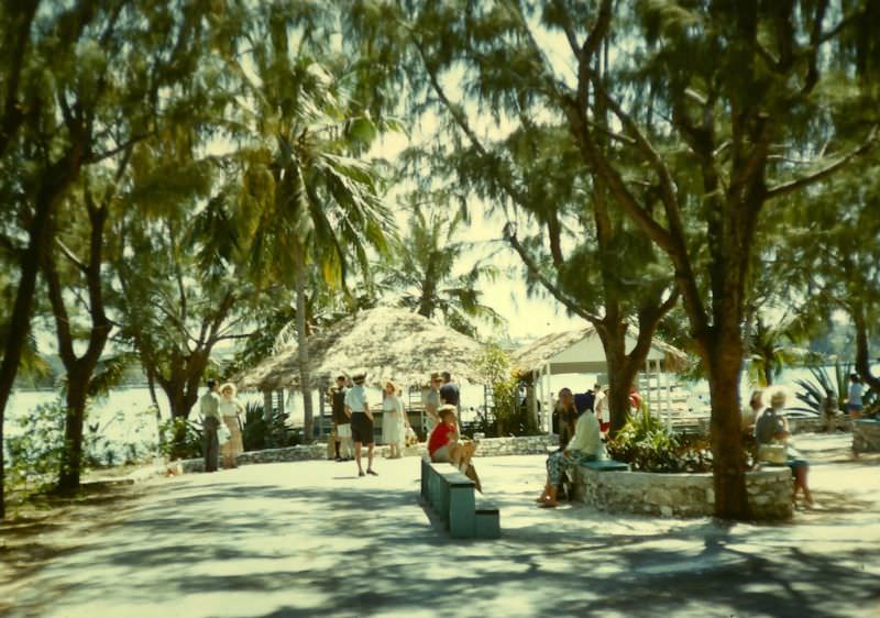 Quai at Hog Island, Nassau, 1960