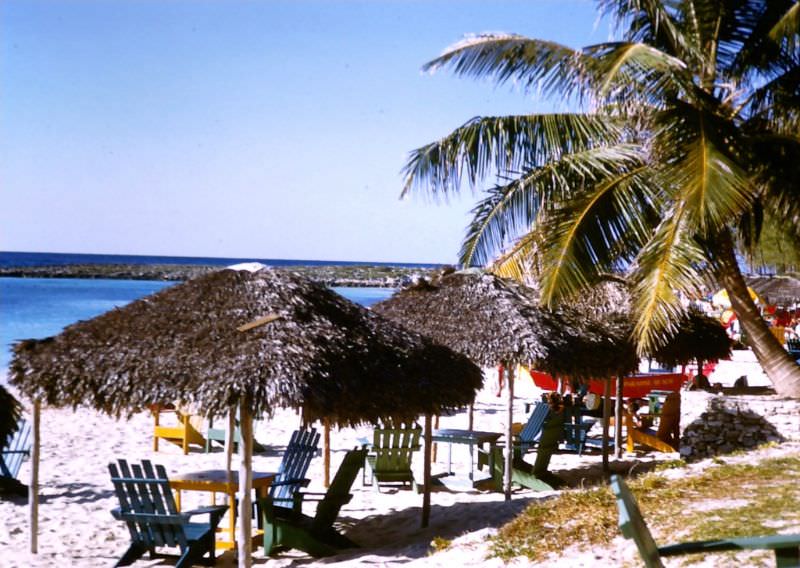 Paradise Beach, Nassau, 1960