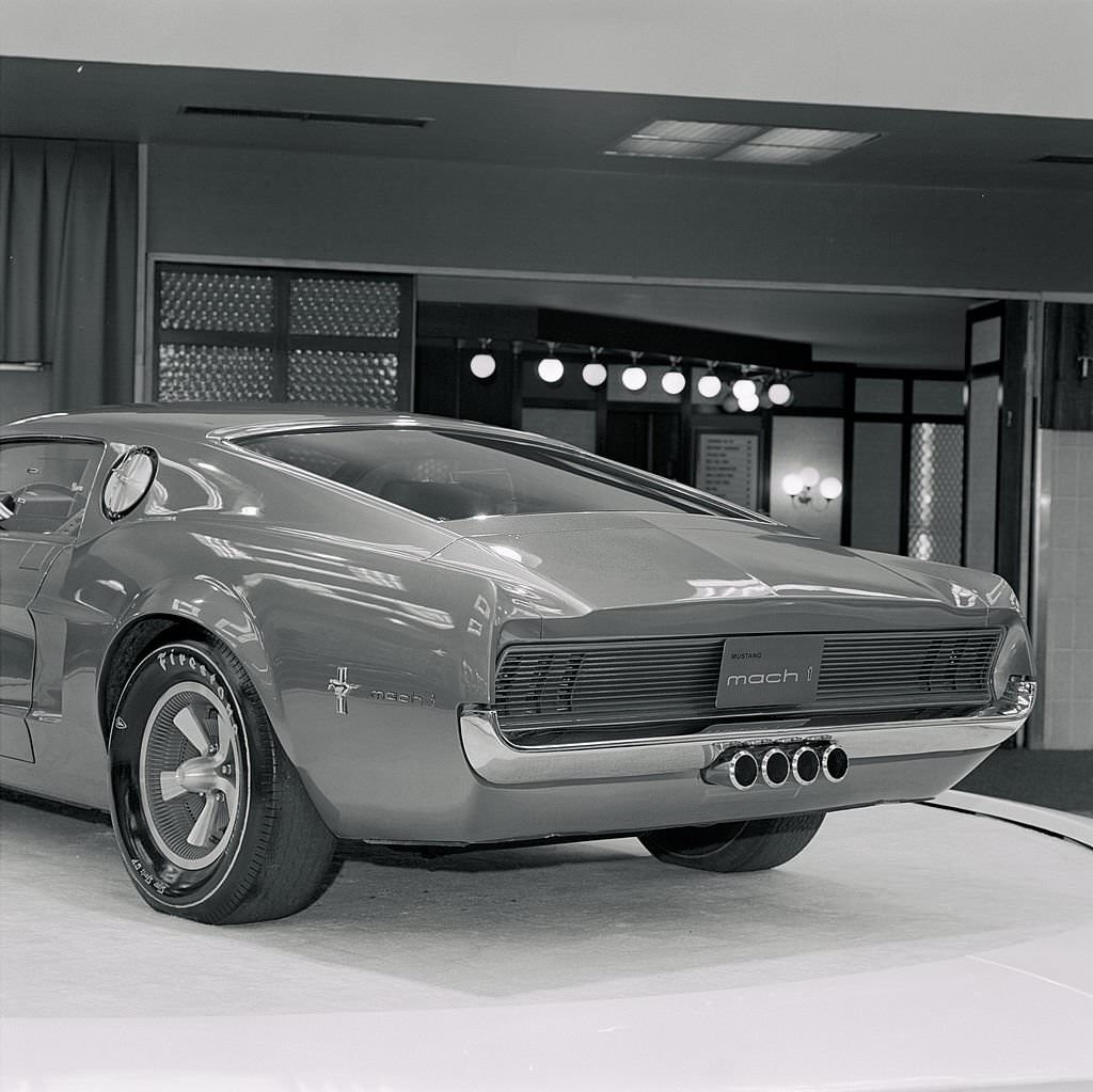 Ford Mustang Mach I (prototype), New York Auto Show, 1967