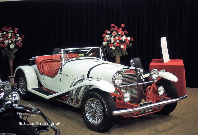 Brooks Stevens Excalibur at the New York Auto Show, 1966