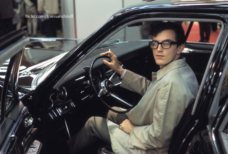 Cadillac Fleetwood at the New York Auto Show, 1966