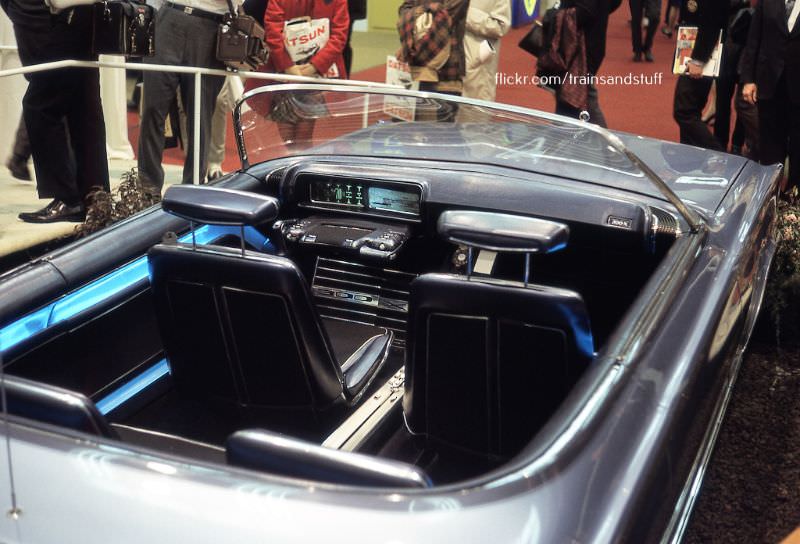 Chrysler 300X Concept Car at the New York Auto Show, 1966