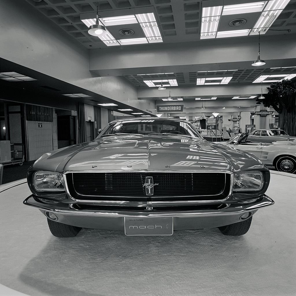 Ford Mustang Mach I, New York Auto Show, 1967