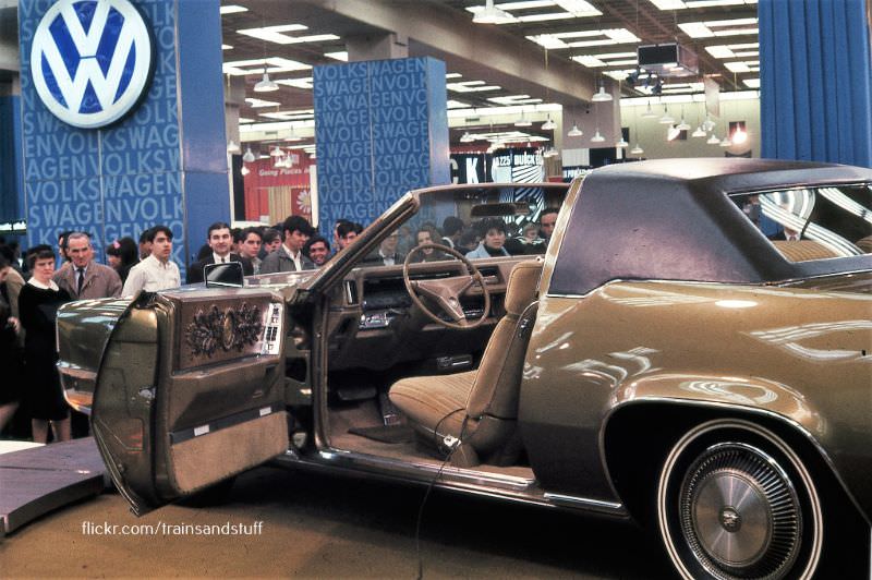 Cadillac Eldorado at the New York Auto Show, 1968