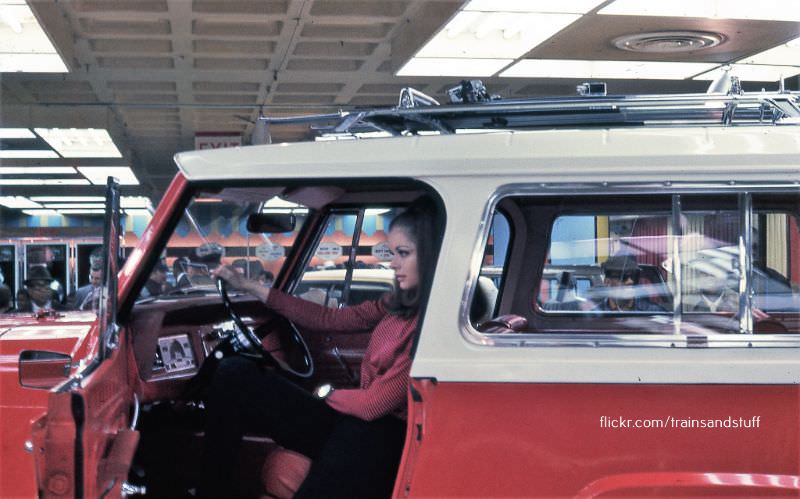 Jeep Commando at the New York Auto Show, 1968