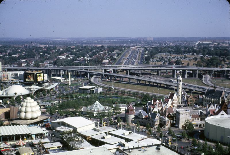 View east from NYS pavilion