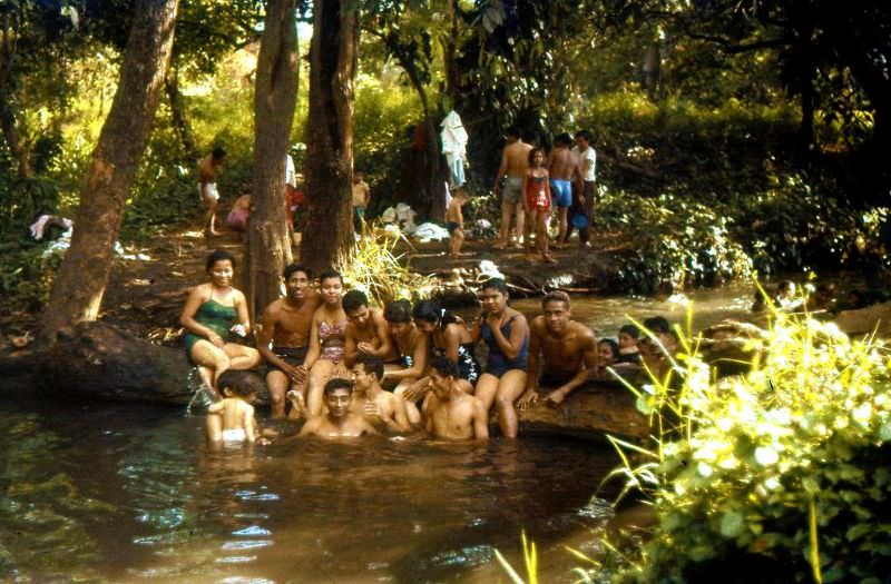 At the swimming hole