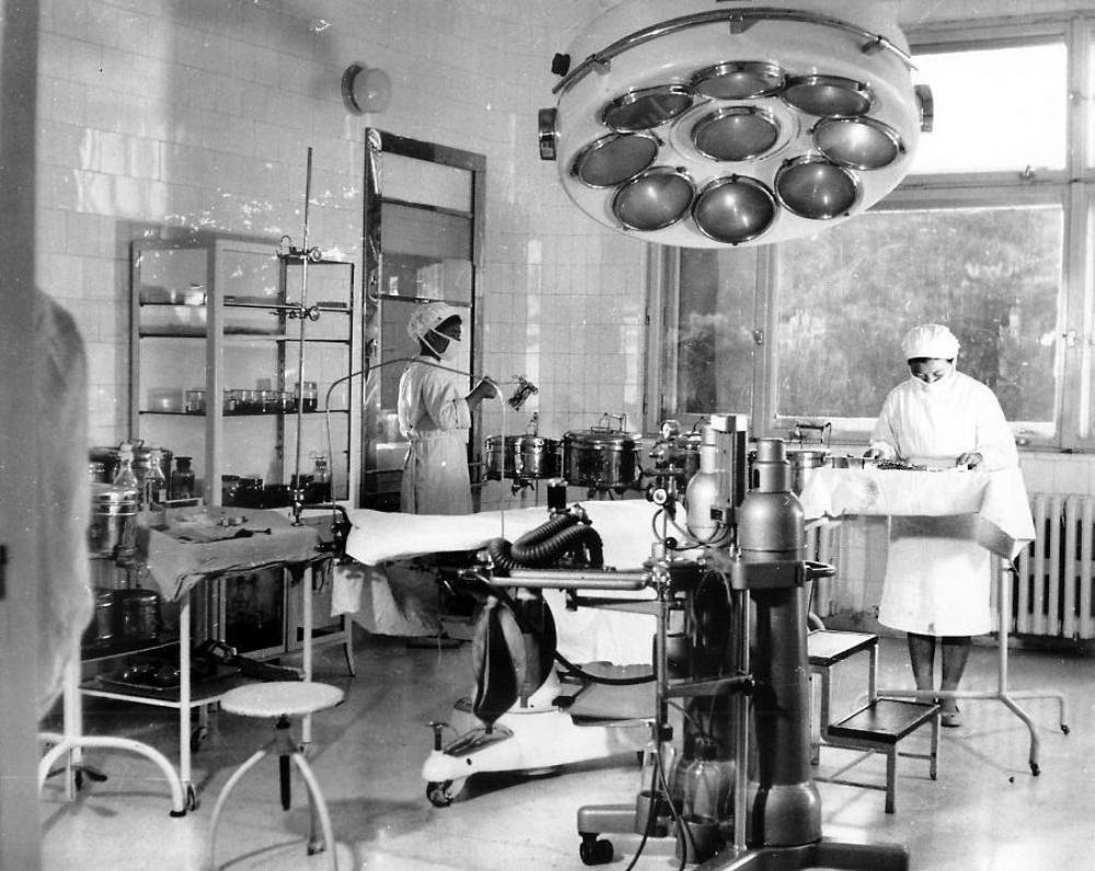 Medical facility, Pyongyang, North Korea, June 1972