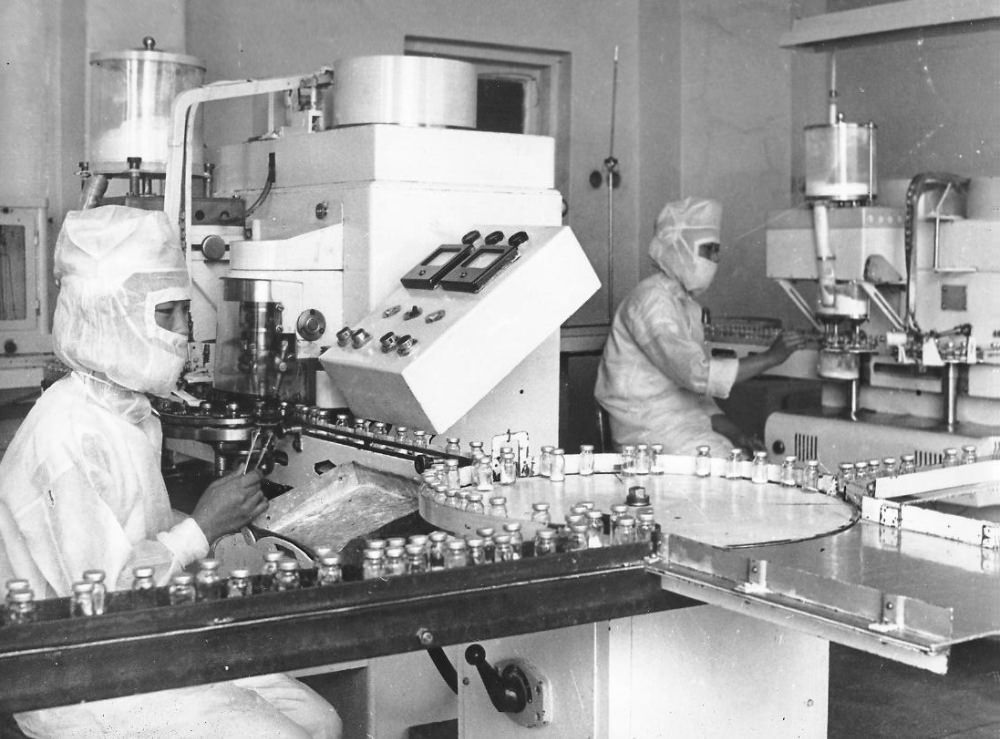 Pharmaceutical factory, North Korea, June 1972