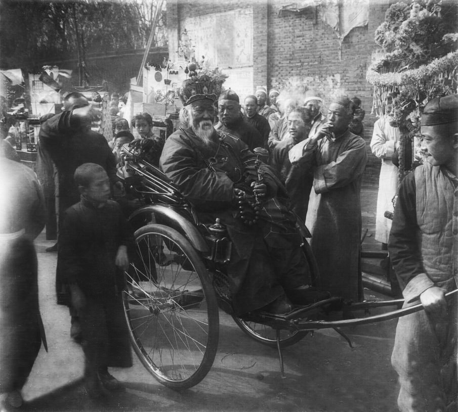 Religious dignitary, Shanghai, circa 1930