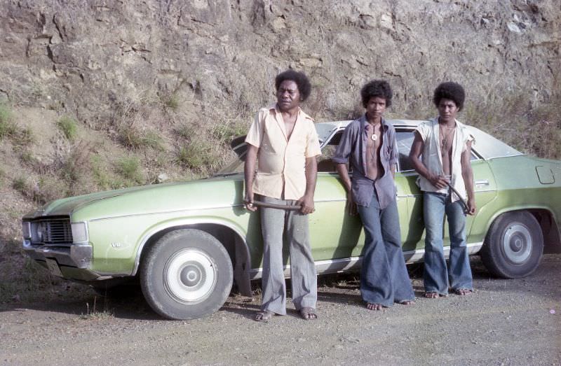 Ford Fairlane Model in Port Moresby, 1976