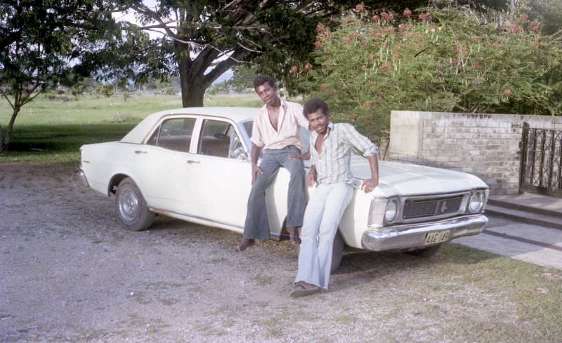 Ford Futura 1971 Model in Port Moresby, 1976.