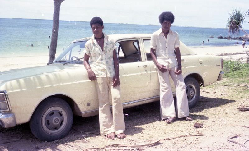 Ford Futura 1971 Model in Port Moresby, 1976