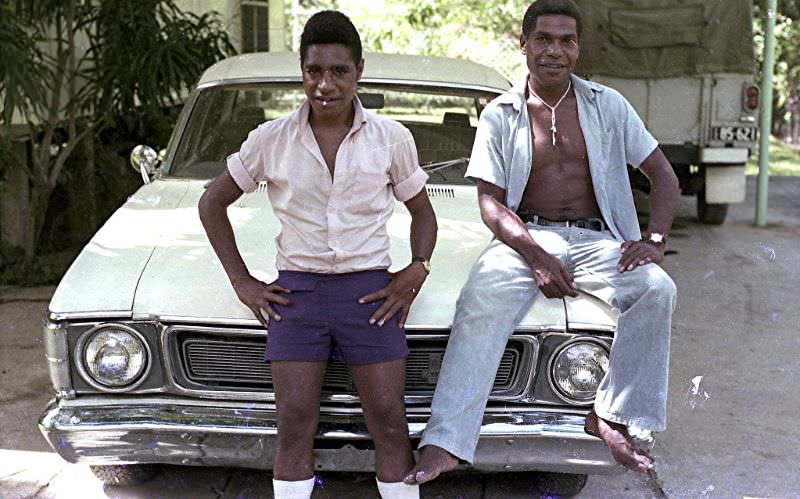 1971 Ford Futura, Boroko near Port Moresby, 1975